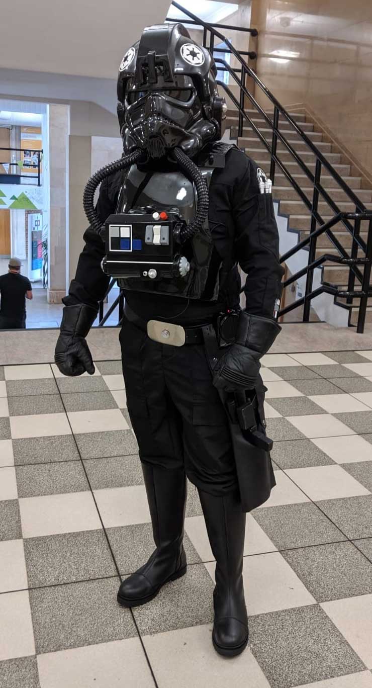 Star Wars TIE pilot costume from Jedi-Robe